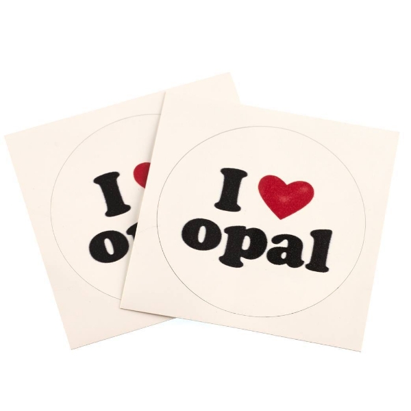 Picture of I Love Opal stickers 2 Pack
