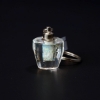Coober Pedy Opal in Crystal key chain style 5
