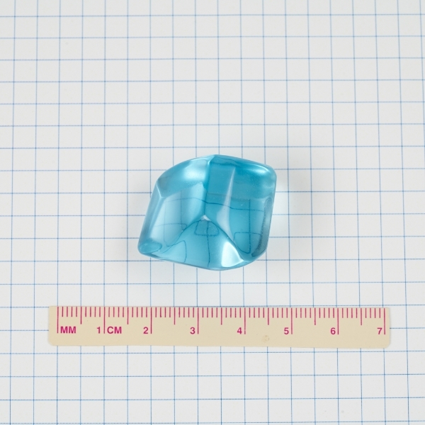 Blue Topaz Tumbled 30.75gm Gem Rough GR1063P