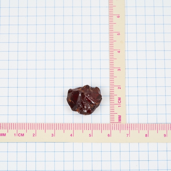 Almandite Garnet 5.04g 1pc Gem Rough GR1075P