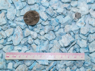 Kingman Sleeping Beauty Arizona Turquoise Parcel 266 pcs.  379 Grams Kingman Sleeping Beauty Arizona Turquoise Parcel 266 pcs.  379 Grams