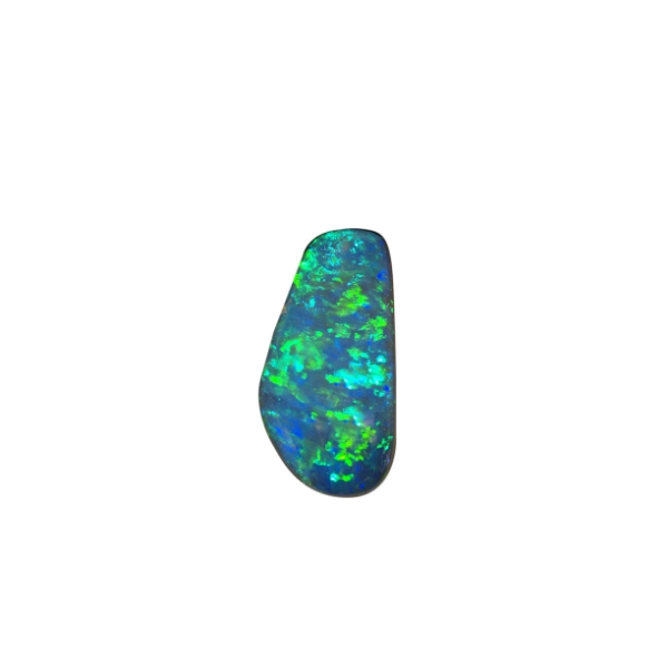 100% NATURAL AUSTRALIAN CRYSTAL OPAL 4.67ct. Australian Opal Free-form Cabochon