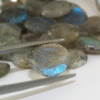 Labradorite 11x9mm Oval Free Form Rose Cut Gemstone Parcel