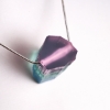 AMG Jeremy Sinkus Art Glass Tourmaline Crystal Pendant