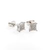 10KW Diamond Illusion Stud Earrings