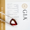 GIA Report Red Pyrope Garnet Faceted Pair Shape 10.99cts G1358354P