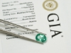 Natural Apatite Blue Green Oval Brilliant Gemstone GIA Report