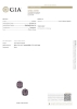 Natural Spinel Pinkish Purple Oval Faceted Gemstone Set GIA Report