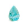 Caribbean Sea Larimar Dominican Republic Pear Cabochon Rare Gemstone