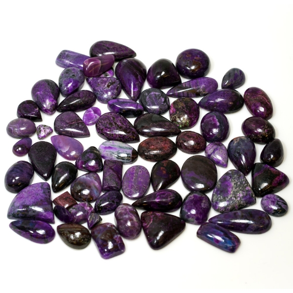 Sugilite Cabochon Lot Gemstone Parcel