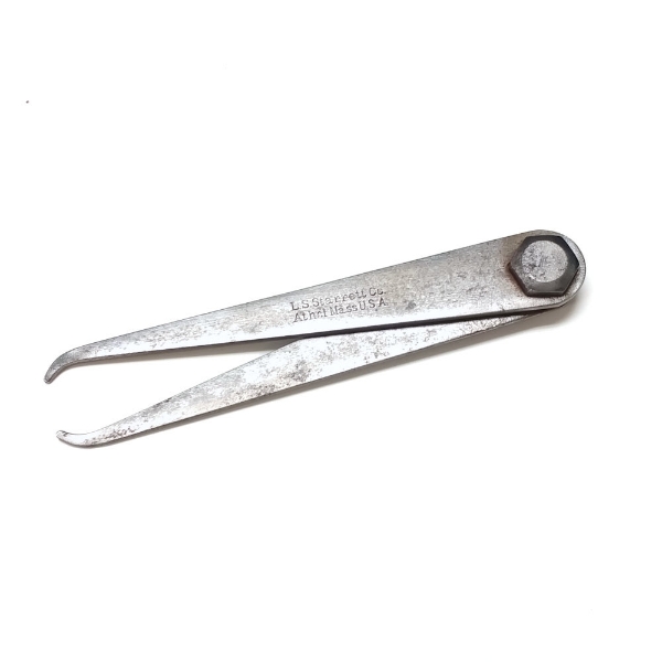 LS Starrett Machinist Pocket Outside Caliper 3 inch 