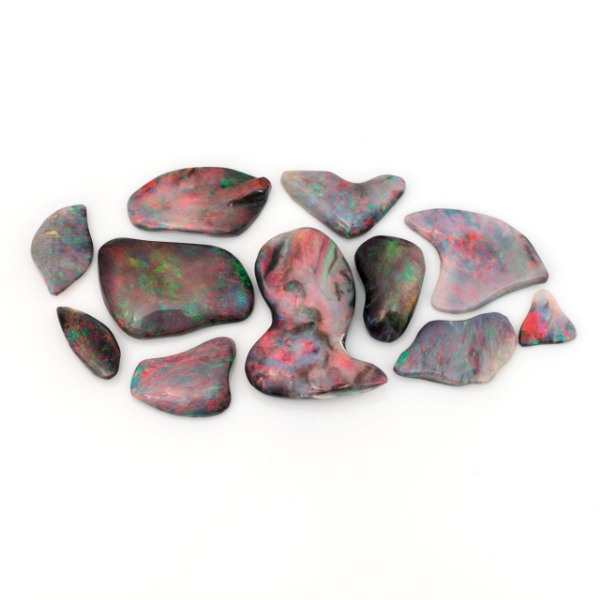  Lightning Ridge 11pc Designers Gemstone Set New South Wales Australia