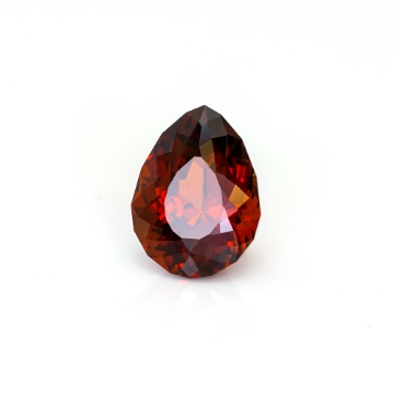 Show details for Almandite Spessartite Garnet Gemstone 6.54ct Natural Almandine Spessartine Pear Shaped Custom Faceted Gemstone 6.54ct G1399022P