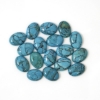 Turquoise 17pc Oval Cabochon Lot 111.51ctw. Stabilized Spiderweb Turquoise G1162927P