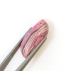 Rhodochrosite Fancy 23.34ct. Cabochon Drilled CB1013914 cabochons illustrating the banded pink colors that are characteristic of this mineral.