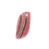 Rhodochrosite Fancy 23.34ct. Cabochon Drilled CB1013914 cabochons illustrating the banded pink colors that are characteristic of this mineral.