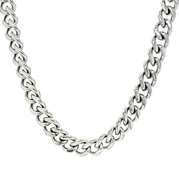Show details for Stainless Steel Curb Chain Necklace Picture of Stainless Steel Curb Chain Necklace