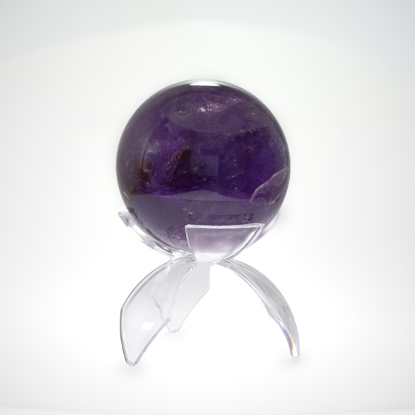 Natural Amethyst Quartz 2 3/4 inch Diameter Sphere Polished Brilliant Gemstone Crystal 2250 carats Sku# GC10106I