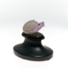 Baby Sea Turtle Amethyst Quartz Eggshell Carving on BlackStone Base Sku# ST1486889
