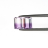 Natural BiColor Quartz Amethyst Emerald Cut Gemstones 3.30ctw. G1429551P