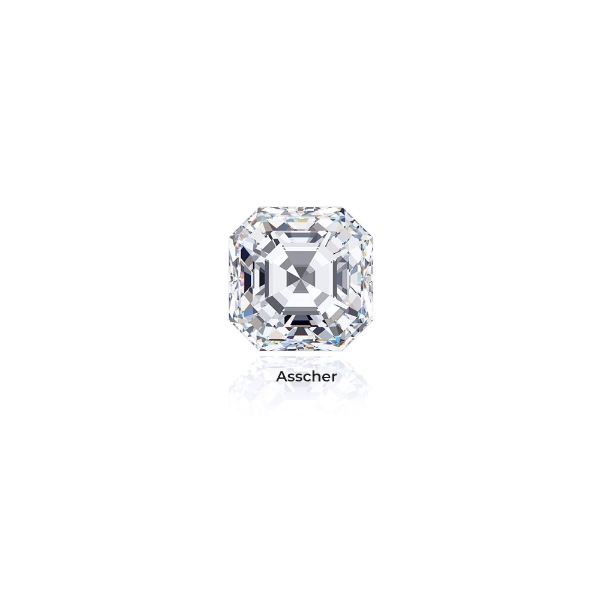 Picture of Asscher 4.02ct. VVS2 G Lab Grown Loose Diamond IGI Cert# 459118099