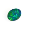 Lightning Ridge Australia Crystal Black Opal Doublet Oval Gemstone 5.79 carat Sku# G1427106P