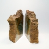 Geary Green McDermitt Oregon Petrified Wood Bookends Felt lined can be orientated in two directions.  FOR THE DESK, OFFICE, LIBRARY OR GIVE AS A GIFT!