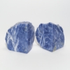 Brazilian Denim Blue Sodalite Bookends FOR THE DESK, OFFICE, LIBRARY OR GIVE AS A GIFT!