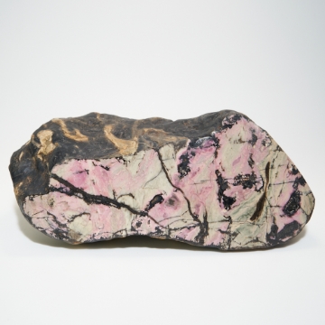 Show details for Rhodonite Light Green Pink North Fork Stillaguamish Washington Rhodonite Light Green Pink North Fork Stillaguamish River State of Washington, U.S. Great for a carver, cab maker or display as is.