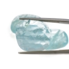 Natural Aquamarine Rose Cut Free Form Gemstone 3pc Set