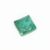 Natural Emerald Square Shape Loose Faceted Gemstone 0.87 Carats