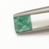 Natural Emerald Square Shape Loose Faceted Gemstone 0.87 Carats