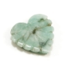 Natural Green Beryl Heart Shape Artisan Carved Gemstone 13.84 Carats