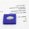 Marquise 1.01ct. VS2 G Lab Grown Loose Diamond IGI Cert# LG610310831