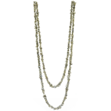 Show details for Labradorite Bead Strand Necklace 34-36 Inch Lustrous Natural Labradorite 34-36 Inch Strand Necklaces
